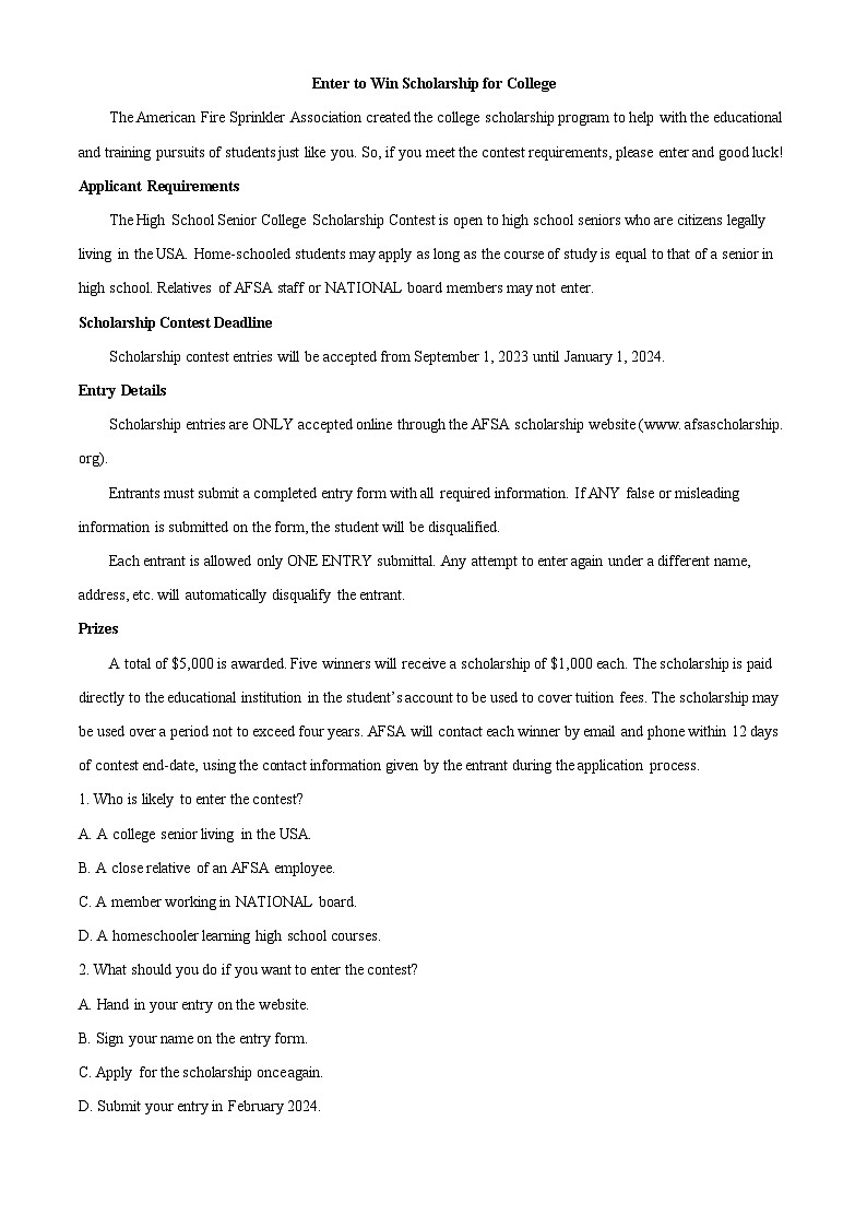 山东省德州市2022-2023学年高一英语下学期期中考试试题（Word版附解析）第3页