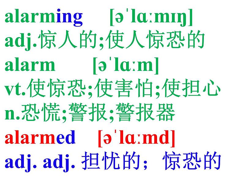 英语必修二 Unit 2 词汇学习课件PPT第6页