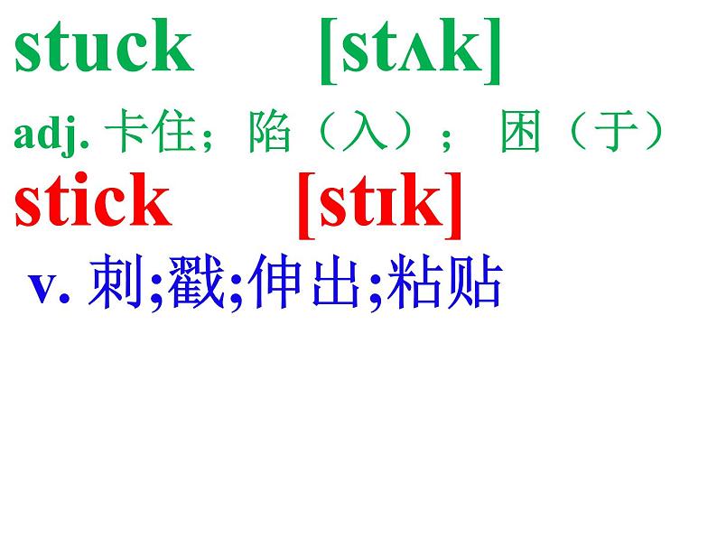 英语必修二 Unit 3 词汇学习课件PPT06