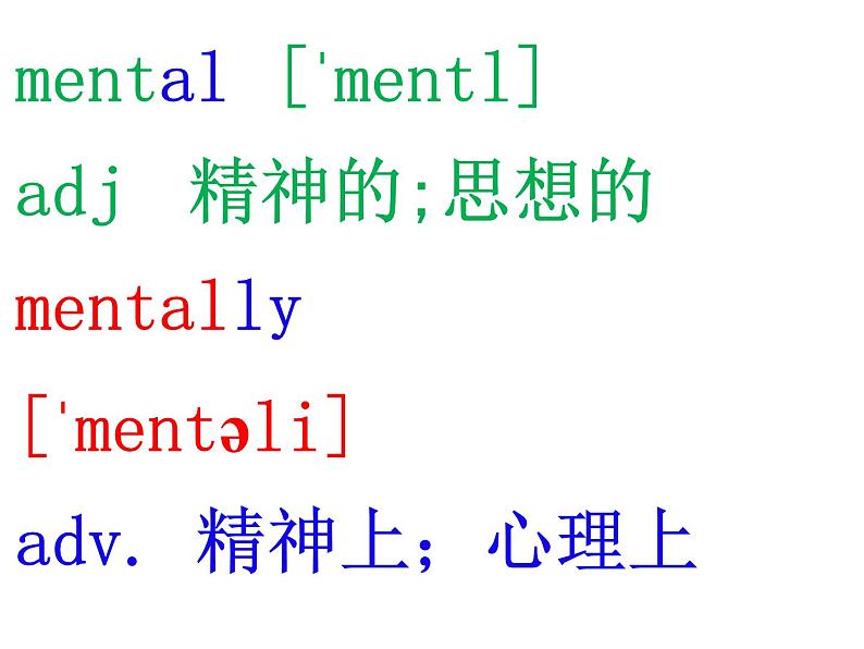 英语必修三 Unit 4 词汇学习课件PPT第2页