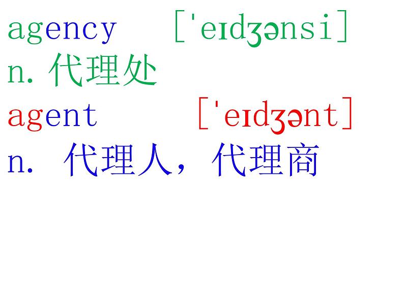 英语必修三 Unit 4 词汇学习课件PPT第6页