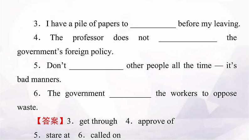 人教版高中英语选择性必修第一册UNIT4 Period4课件04