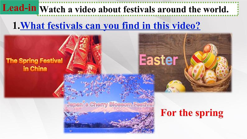 新人教版高中英语必修三Unit1Festivals and Celebrations-Reading and Thinking课件05