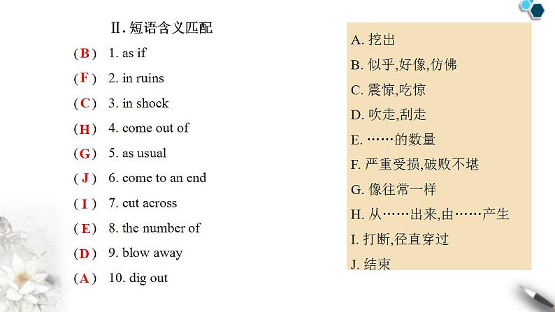 人教版高中英语必修第一册Unit4 Section Ⅱ课件03