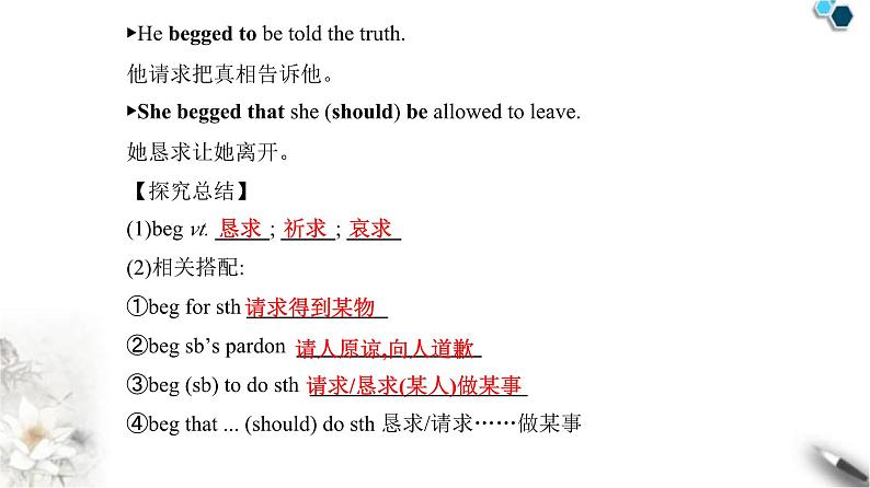 人教版高中英语必修第一册Unit5 Section Ⅳ课件第2页