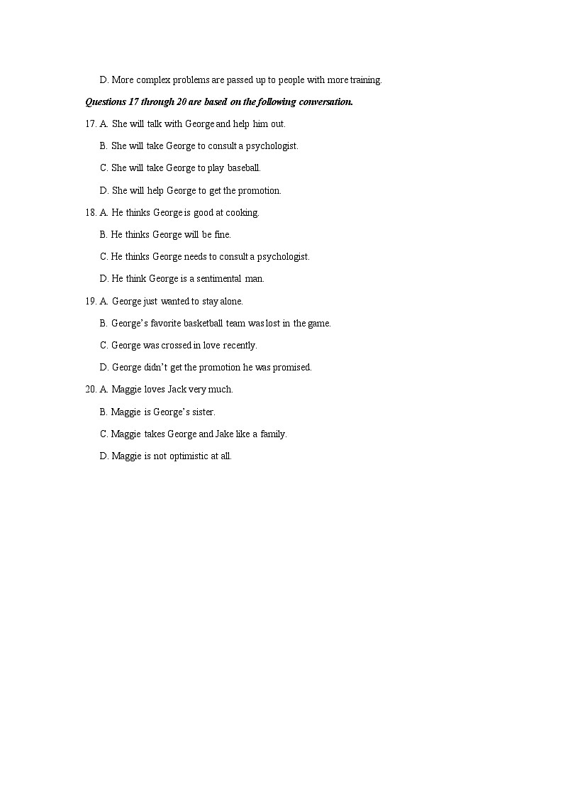 06 2020年1月上海高考英语真题及答案解析（含听力mp3）03