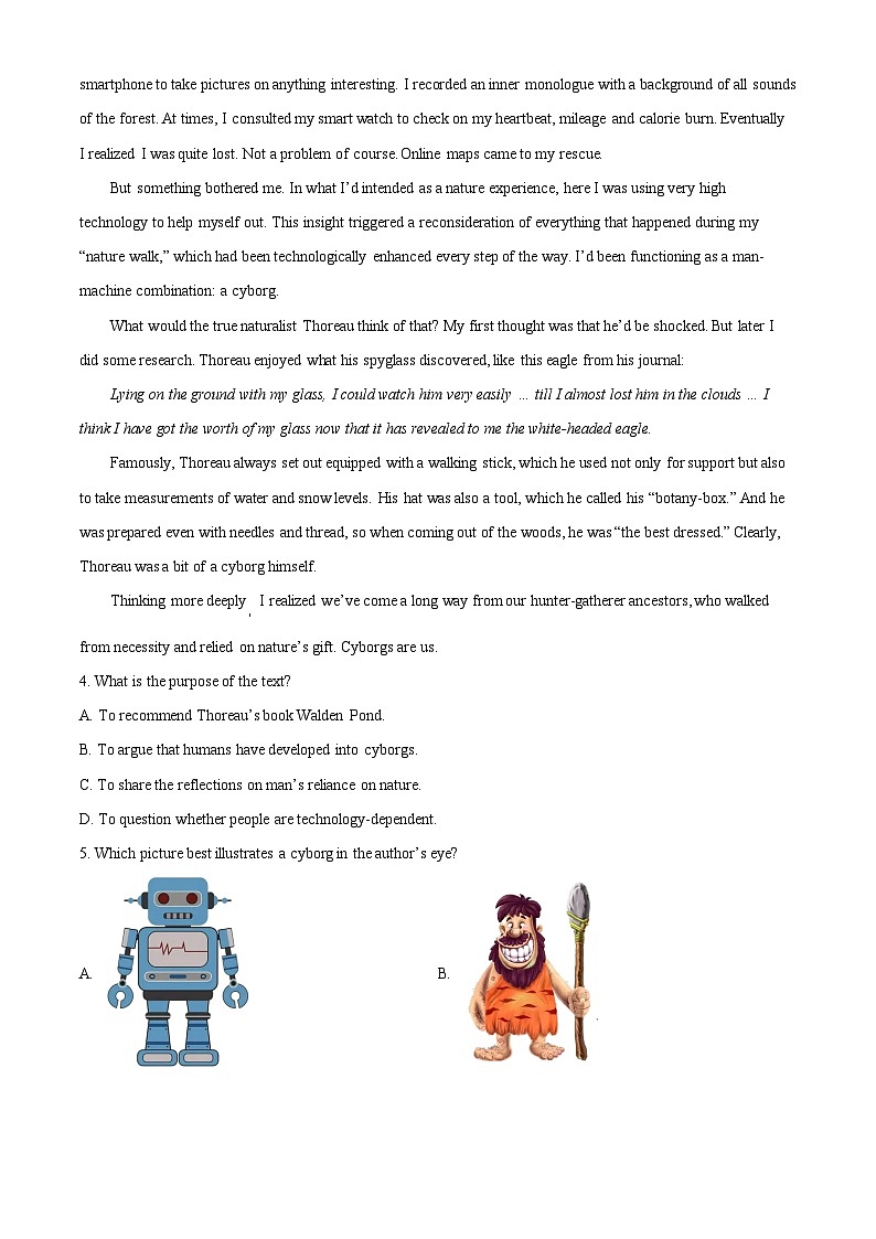 【期中真题】福建省厦门第一中学2022-2023学年高二上学期期中考试英语试题.zip03