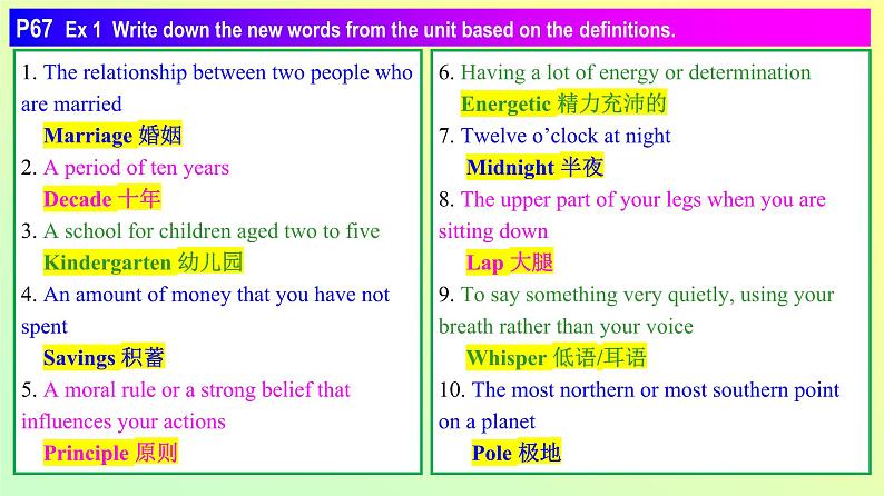 Unit 2 Period 7 Workbook-2022-2023学年高中英语课堂同步精美课件（人教版2019）（必修第三册）第2页