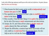 Unit 4 Period 4 Discovering Useful Structures课件-2022-2023学年高中英语课堂同步精美课件（人教版2019）（必修第三册）