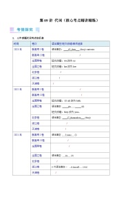 2024年高考英语一轮复习考点精讲精练（全国通用）第09讲代词(解析版)