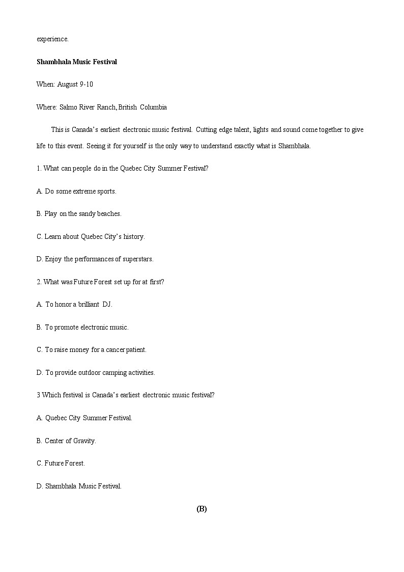 2022-2023学年黑龙江省大庆铁人中学高二上学期1月期末英语试题含答案02