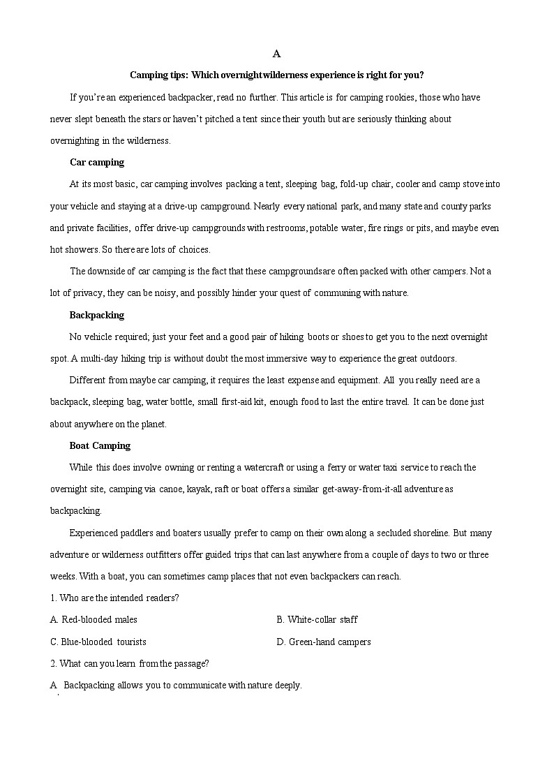 2024厦门双十中学高三上学期10月月考英语试题含答案03