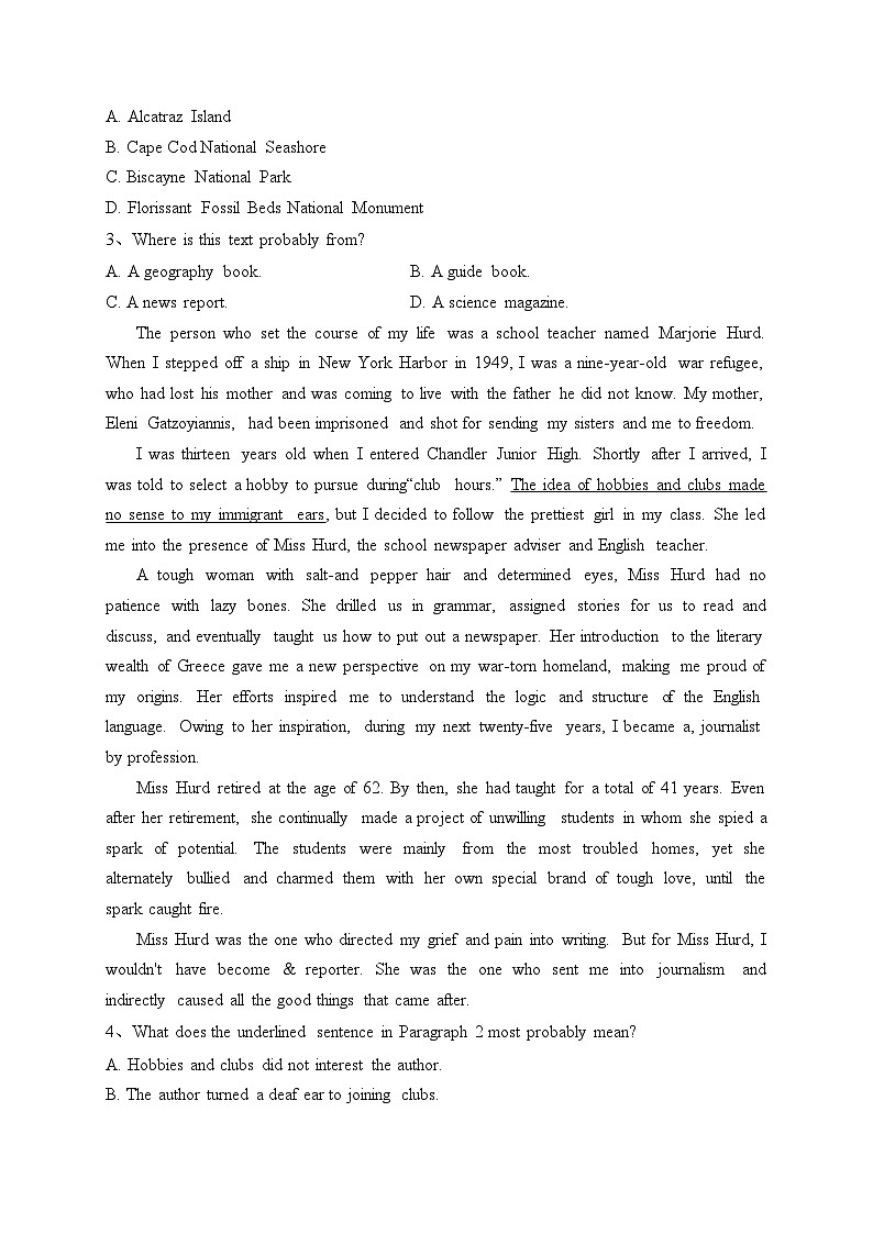 郑州外国语学校2022-2023学年高一上学期期中英语试卷(含答案)02