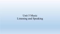 高中英语人教版 (2019)必修 第二册Unit 5 Music备课ppt课件