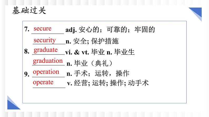 新牛津译林版高中英语必修一Unit2Let's talk teens单元复习课件第7页