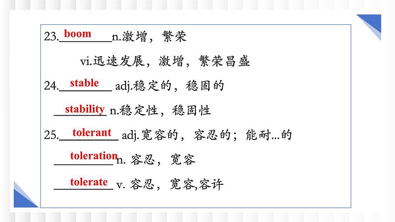 新牛津译林版高中英语选择性必修一Unit4Exploring Poetry单元复习课件第8页