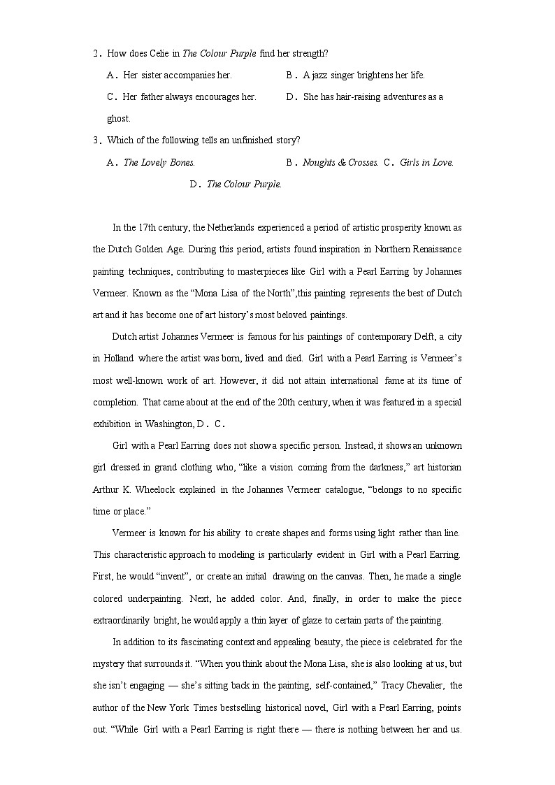 甘肃省兰州第一中学2022-2023学年高一下学期7月期末英语试题02