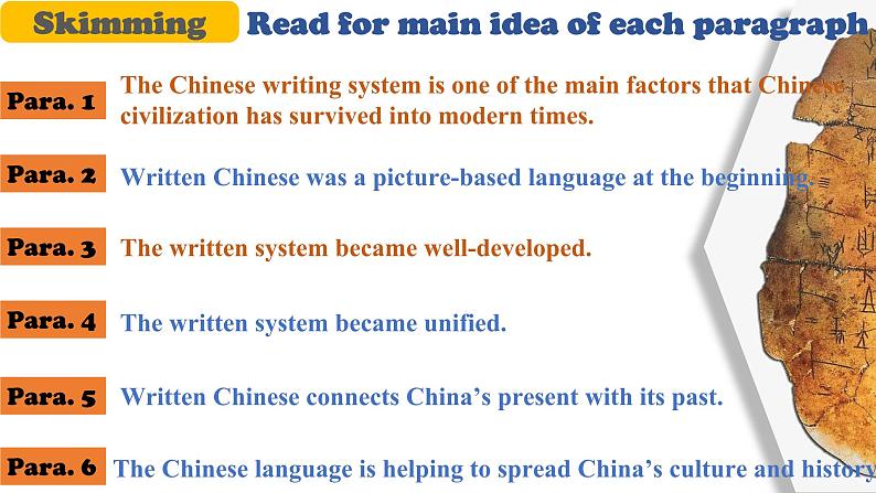 Unit 5Languages around the world Reading and thinking 课件第7页