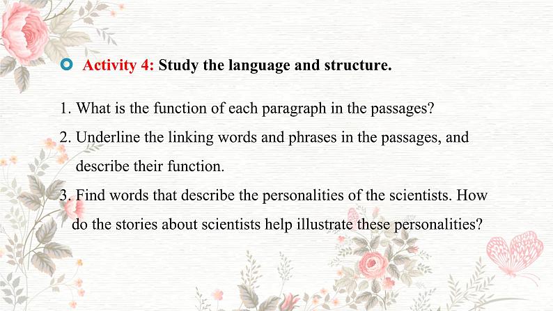 高二英语人教版（2019）选择性必修第二册 Unit 1 Period 4 Using Language (II) 课件08