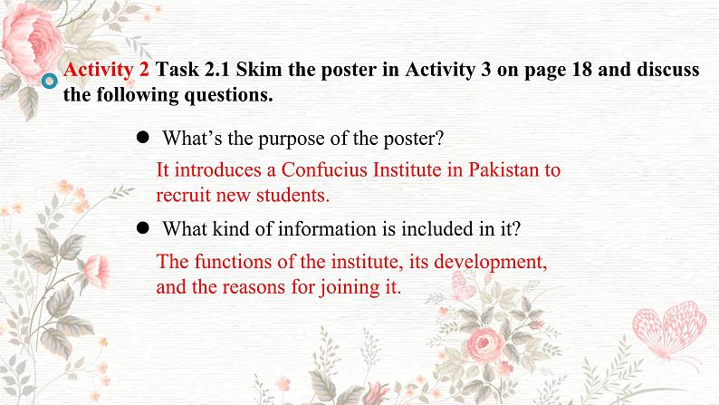 高二英语人教版（2019）选择性必修第二册 Unit 2 Period 3 Using Language (I) 课件第8页