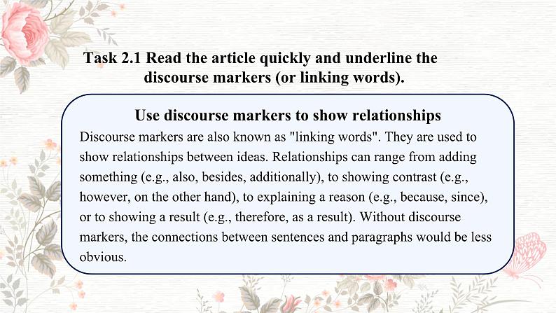 高二英语人教版（2019）选择性必修第二册 Unit 4 Period 1 Reading and Thinking 课件07