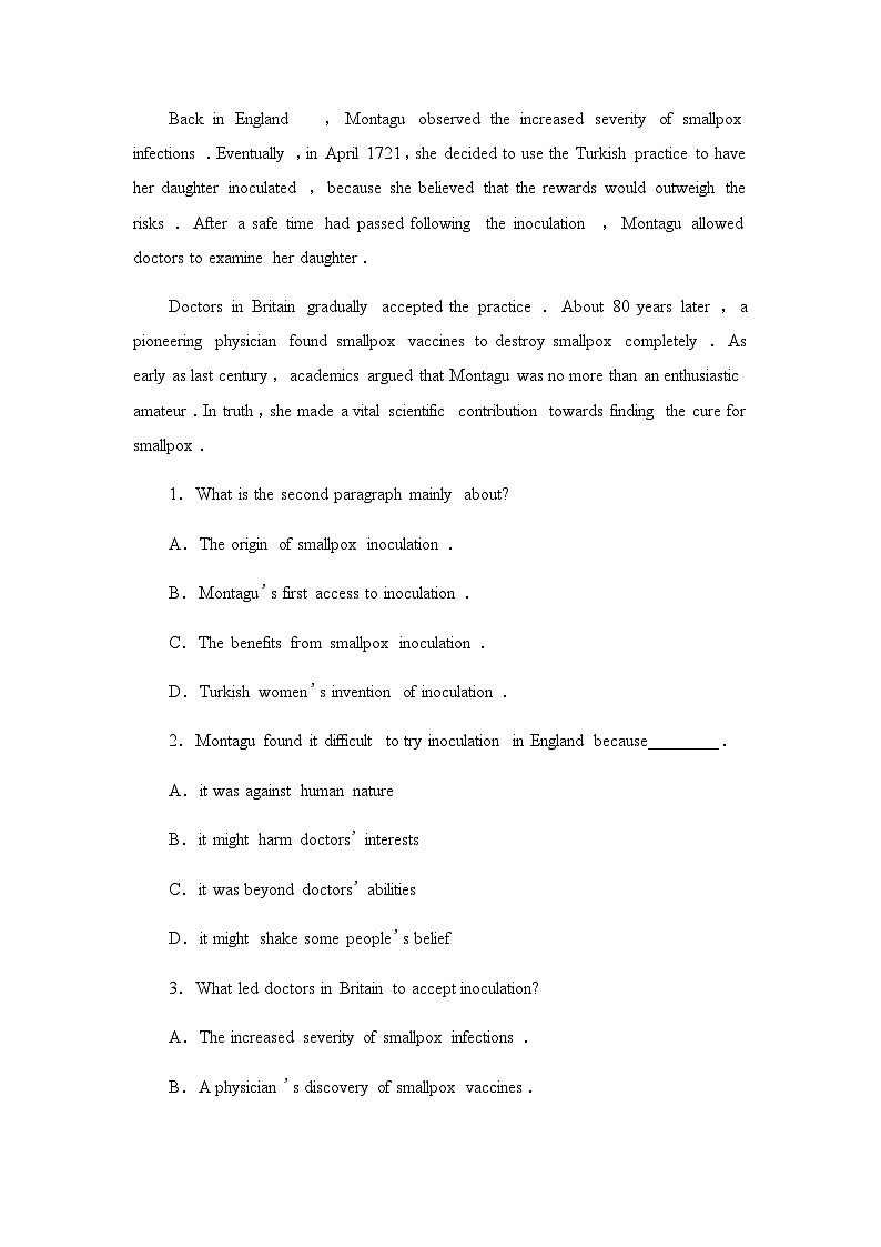 外研版高考英语一轮复习课时分层作业23选择性必修第一册Unit 5 Revealing nature含答案02