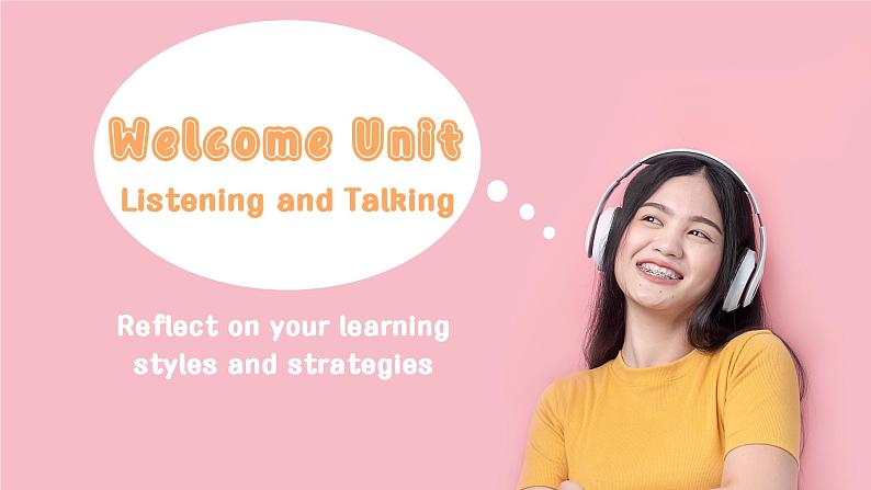 人教版（2019）高中英语必修一 Welcome Unit Listening and Speaking 课件第1页