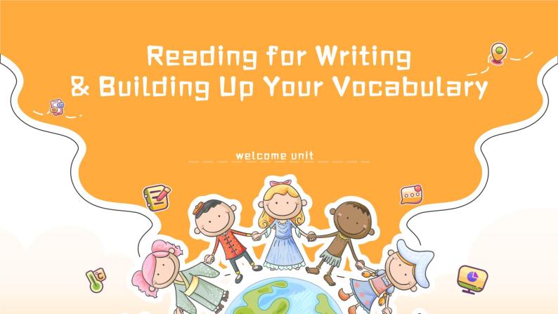 人教版（2019）高中英语必修一 Welcome Unit Reading for Writing 课件01