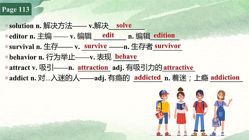 人教版（2019）高中英语必修一 Unit1 Teenage life Reading and Thinking 课件02