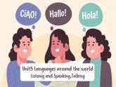 人教版（2019）高中英语必修一 Unit5 Languages around the world Listening and Speaking， Talking 课件+视频