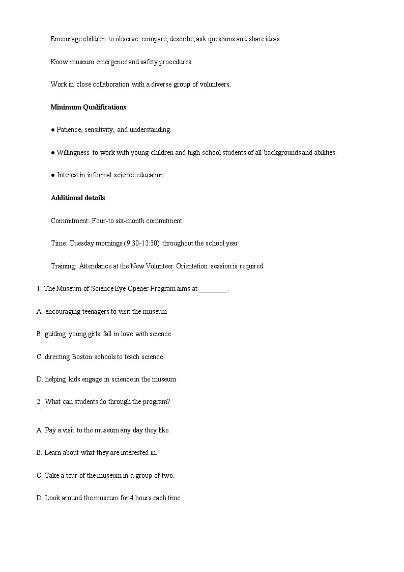 2023-2024学年湖南省长沙市第一名校高一上学期期中考试英语试题含答案02