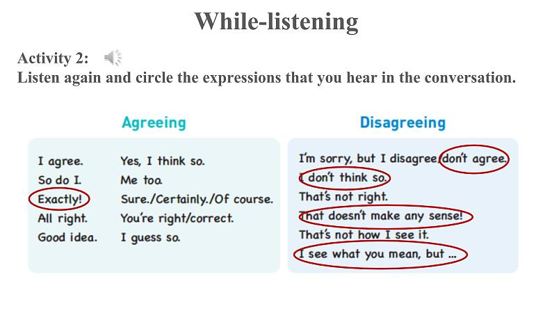 Unit 3 Listening and Talking优秀课件第4页