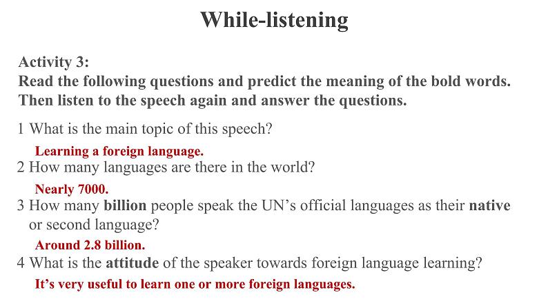 Unit 5 Listening and Speaking优秀课件第8页