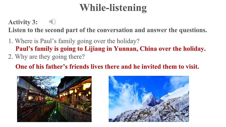 Unit 2 Listening and Speaking优秀课件08