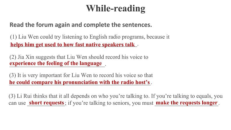 Unit 5 Reading for Writing优秀课件07