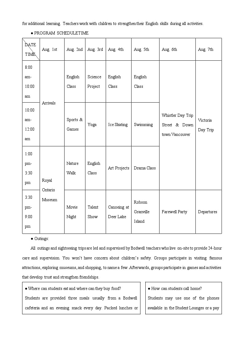 北京市交通大学附属中学2023-2024学年高一上学期期中考试 英语第3页
