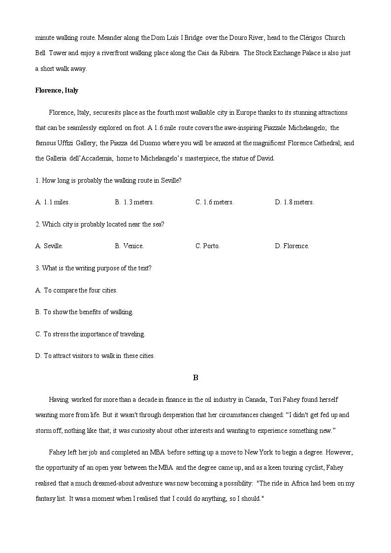 2023-2024学年新疆维吾尔自治区喀什地区疏勒县三校联考高二上学期11月期中英语试题含答案02