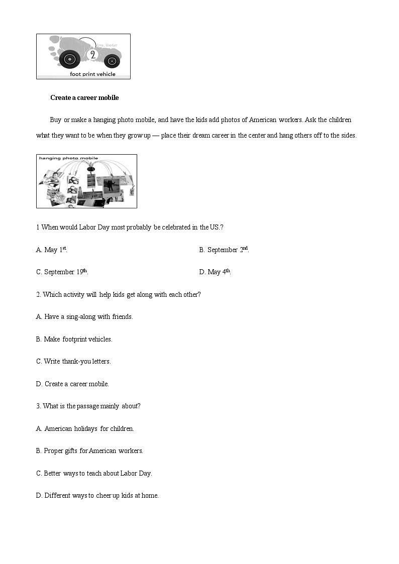 四川省绵阳南山中学2022-2023学年高二上学期英语期末仿真试题三（原卷版）第2页