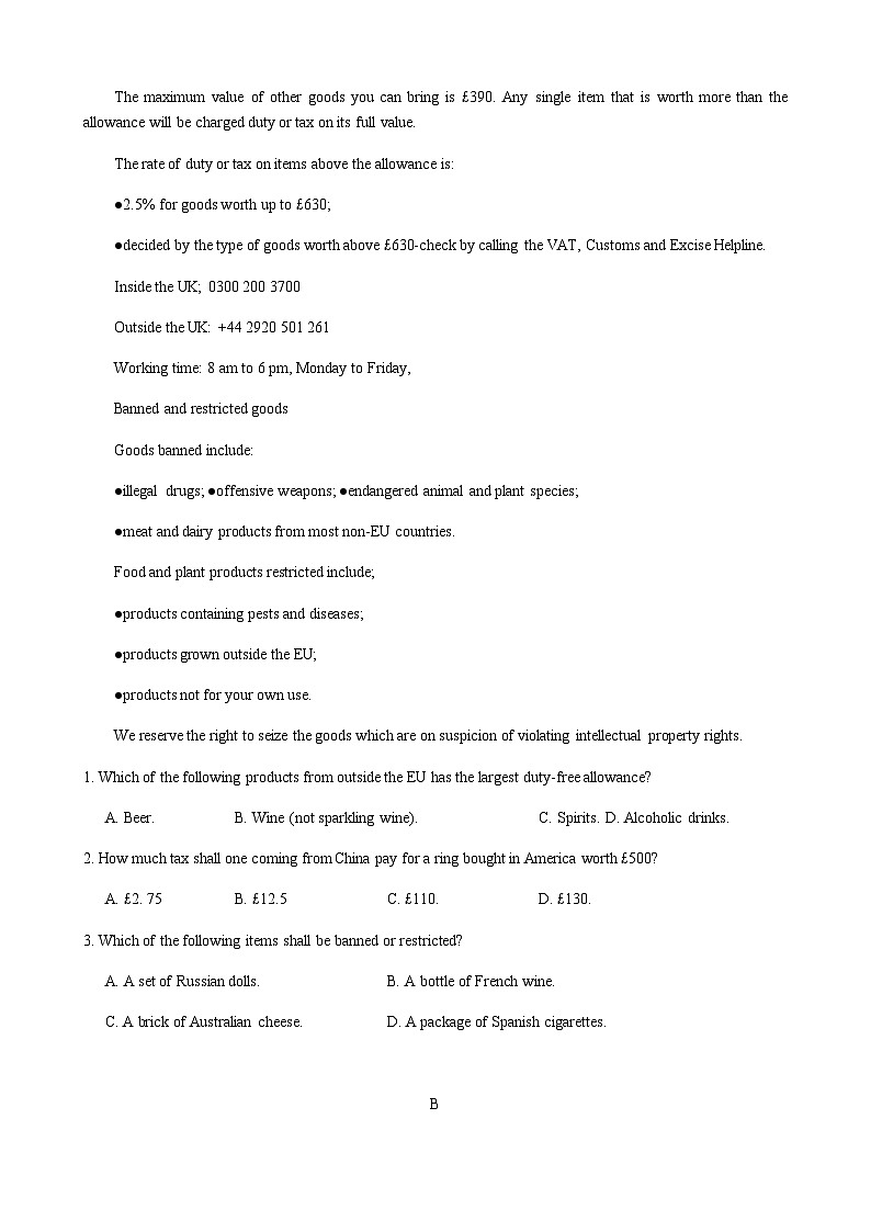 2023-2024学年山东省青岛市李沧区高三上学期期中考试英语试题含答案02