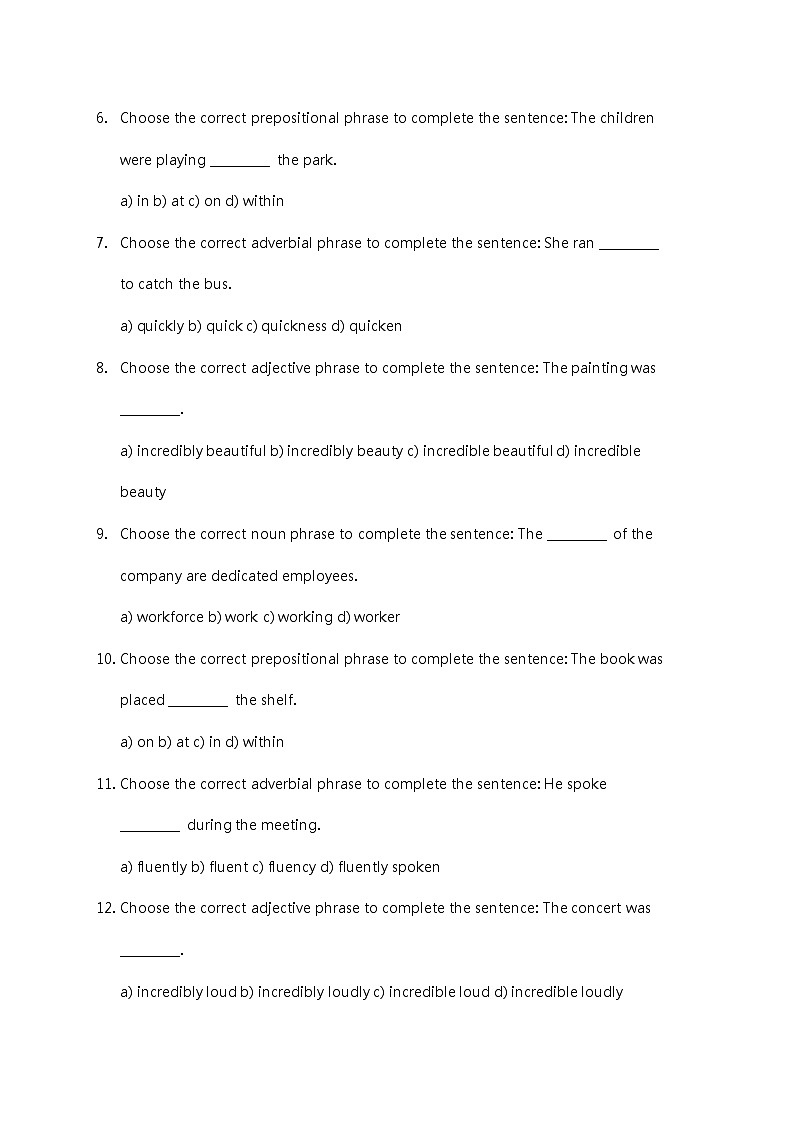 Unit 1 Discovering Useful Structures 练习  高中英语人教版（2019）必修第一册02
