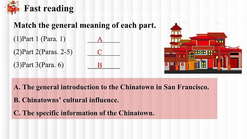 新人教版高中英语必修三Unit3Diverse Cultures-Reading for writing课件06