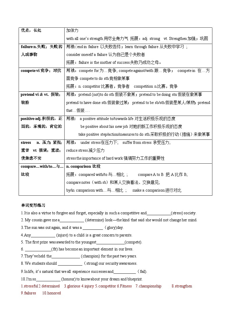 【寒假作业】人教版2019 高中英语 高一寒假巩固提升训练 专题02 限制性定语从句（关系副词）&必修第一册Unit3-Unit5知识回顾-练习.zip02