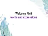人教版 (2019) 高中英语必修一Welcome Unit Words and Expressions 词汇用法课件