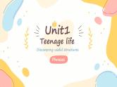 人教版（2019）高中英语必修一Unit1 Teenage life Discovering useful structures语法课件