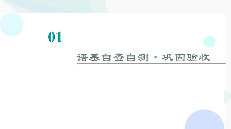 北师大版高考英语一轮复习选择性必修第3册UNIT7 CAREERS课件第4页