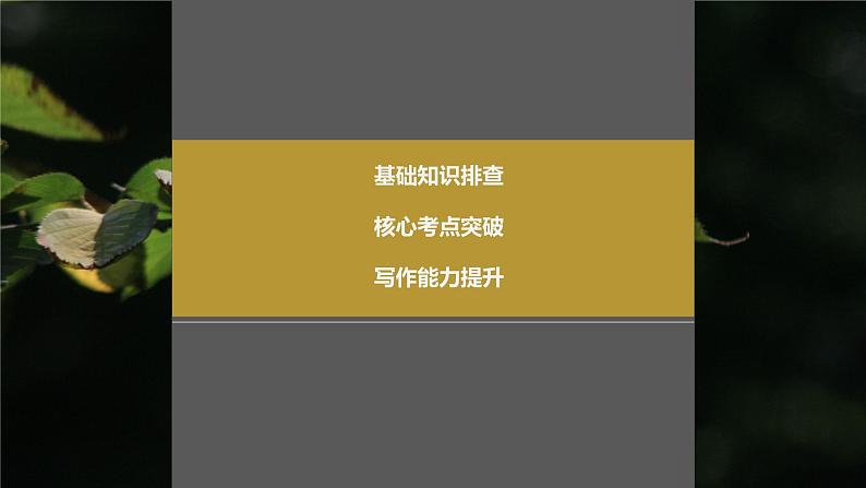 2024年高考英语一轮复习课件（新人教版） 第1部分 教材知识解读 选择性必修第三册 Unit 1   Art第4页