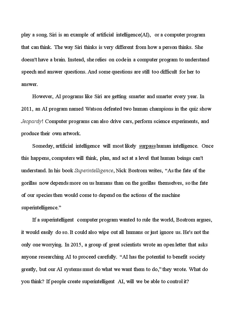 人教版（2019）高中英语必修第二册Unit 3 The Internet 单元测试卷（含答案）03