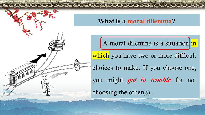 人教版高中英语选修三 Unit2 Morals and Virtues 听力课件03