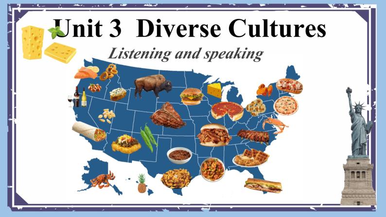人教版高中英语选修三 Unit3 Diverse Cultures 听力课件01