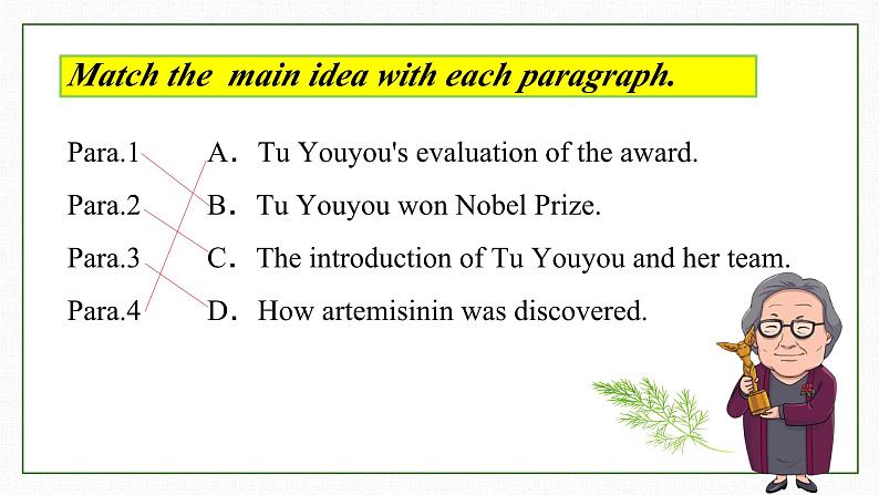 人教版高中英语选修一 Unit1 People of Achievement 阅读课件07